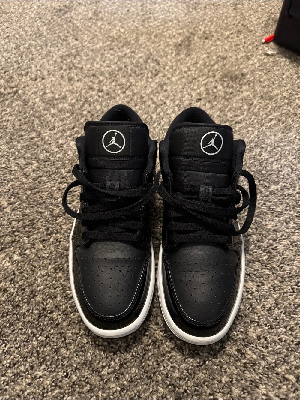 Air Jordan 1 Low SE All-Star Carbon Fiber Black White Men’s Size 10
